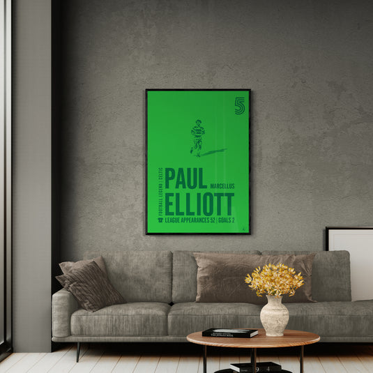 Paul Elliott Légende du Celtic - Impression