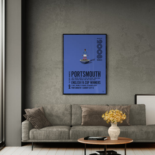 Portsmouth FA Cup Winners 2008 Print