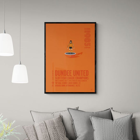 Dundee United Champions de la Ligue écossaise 1983 Impression
