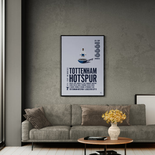 Tottenham Hotspur EFL Cup Winners 1999 Print