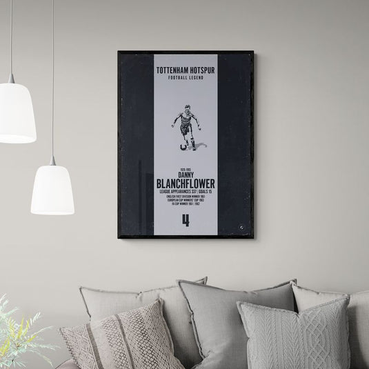 Póster de Danny Blanchflower (banda vertical)