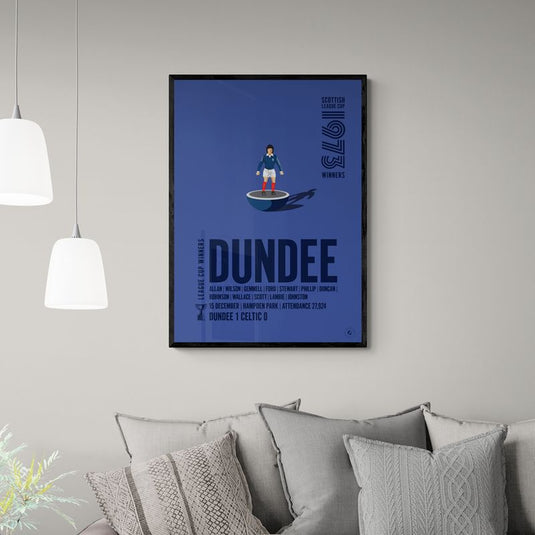 Dundee Scottish League Cup Winners 1973 Print