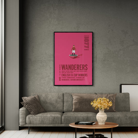 Wanderers FA Cup Winners 1877 Print
