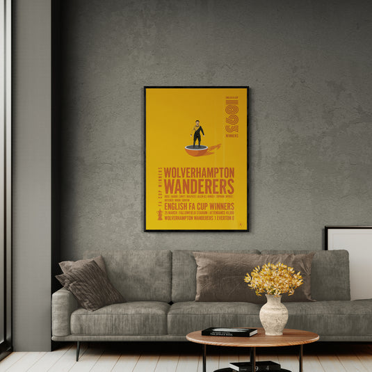 Wolverhampton Wanderers FA Cup Winners 1893 Print